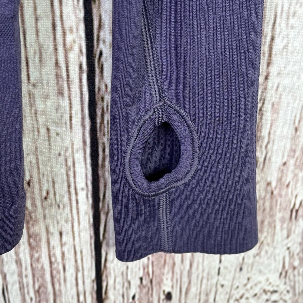 🍋Lululemon Swiftly Tech Long Sleeve Tee Size 6 Purple Viola Shirt Crew Neck EUC! - Picture 2 of 16